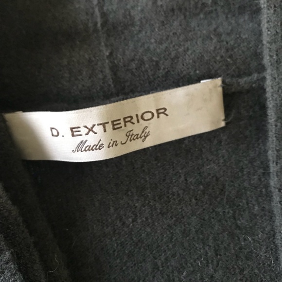 D.Exterior Jackets &amp; Coats Dexterior Italian Wool Angora
